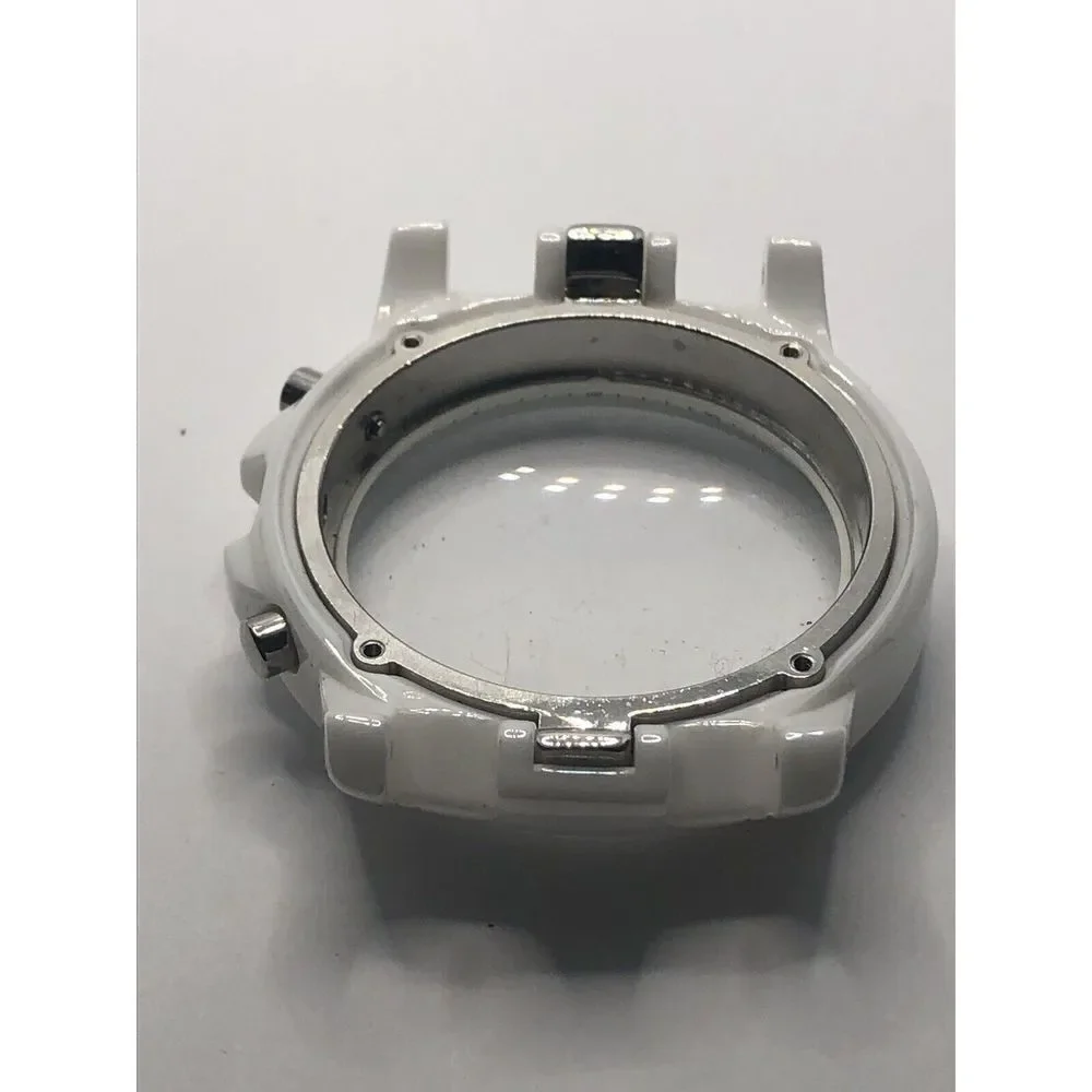Michael Kors Watch Parts Case Only White Ceramic W/Crystal 40mm GY383